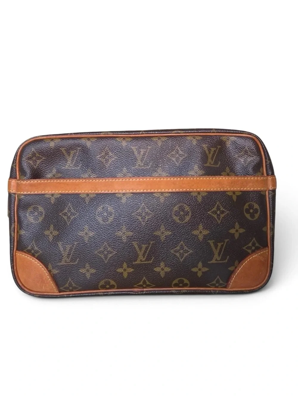 Louis Vuitton Monogram Compiegne 28 Portfolio Clutch Bag Vintage Made in France
